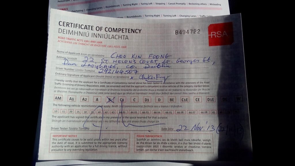 Can I Get Valid Irish License online