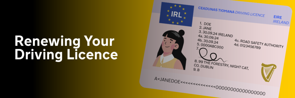 Renew Irish Drivers License