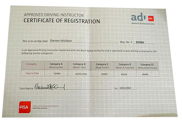 Buy Irish driving license online