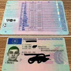 Buy EU Drivers License online