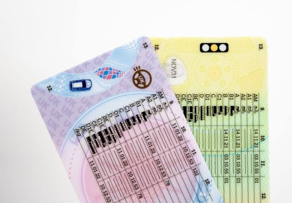 Genuine Irish and UK Driving Licence
