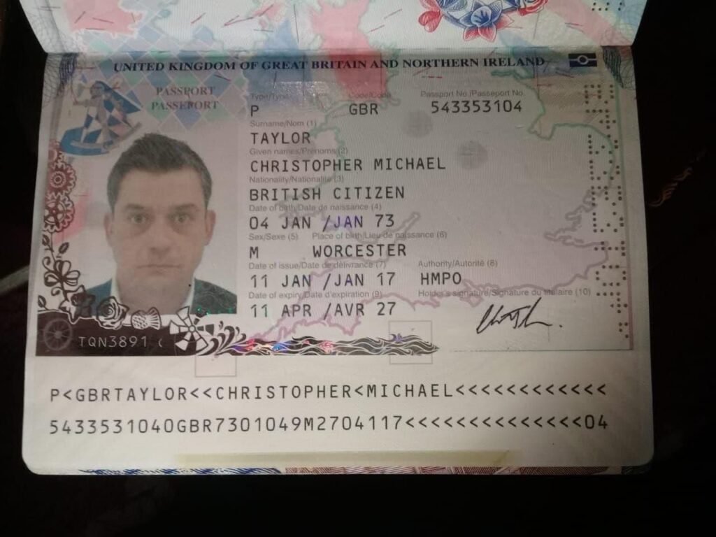 UK Passport for sale