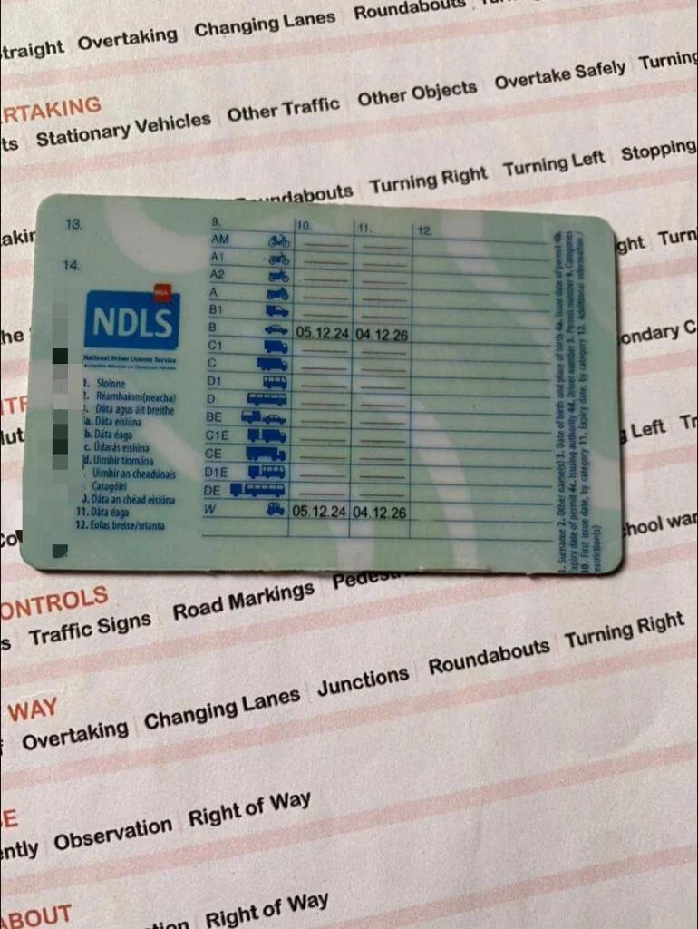 Buy Ireland Drivers License